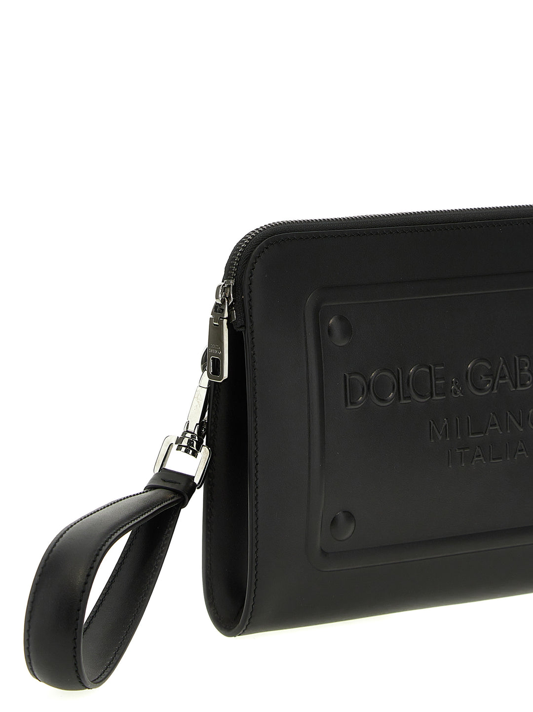 Logo  Bag Clutch Black