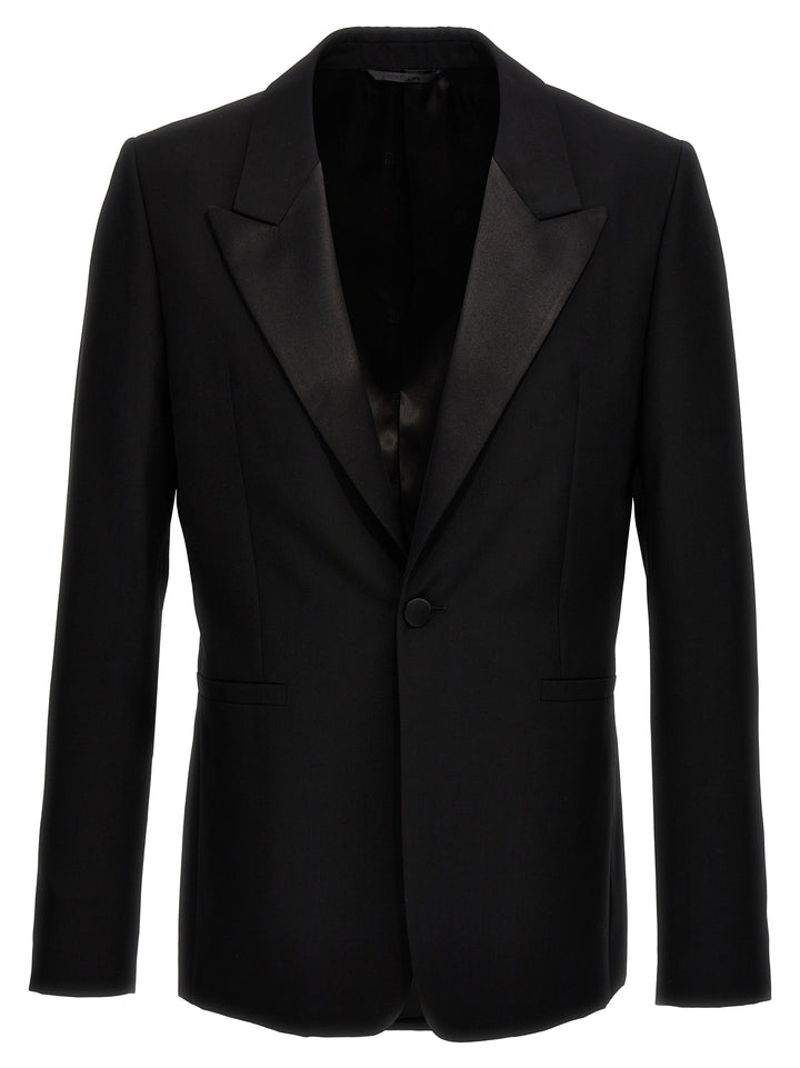 Peack Lapel Blazer Black