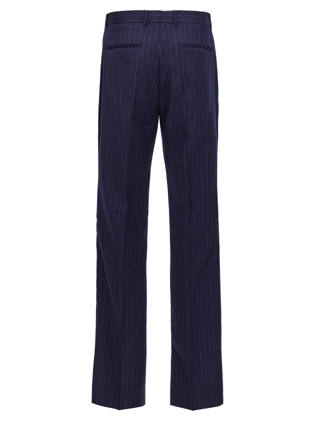 Pinstripe Pants Blue