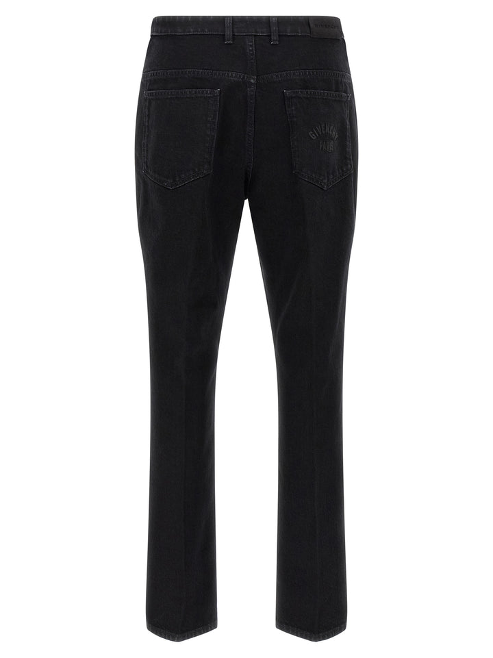 Givenchy Straight Leg Jeans - Black | 99e36d9a6d28ccd8bd2ec86119e7693381f03fc1