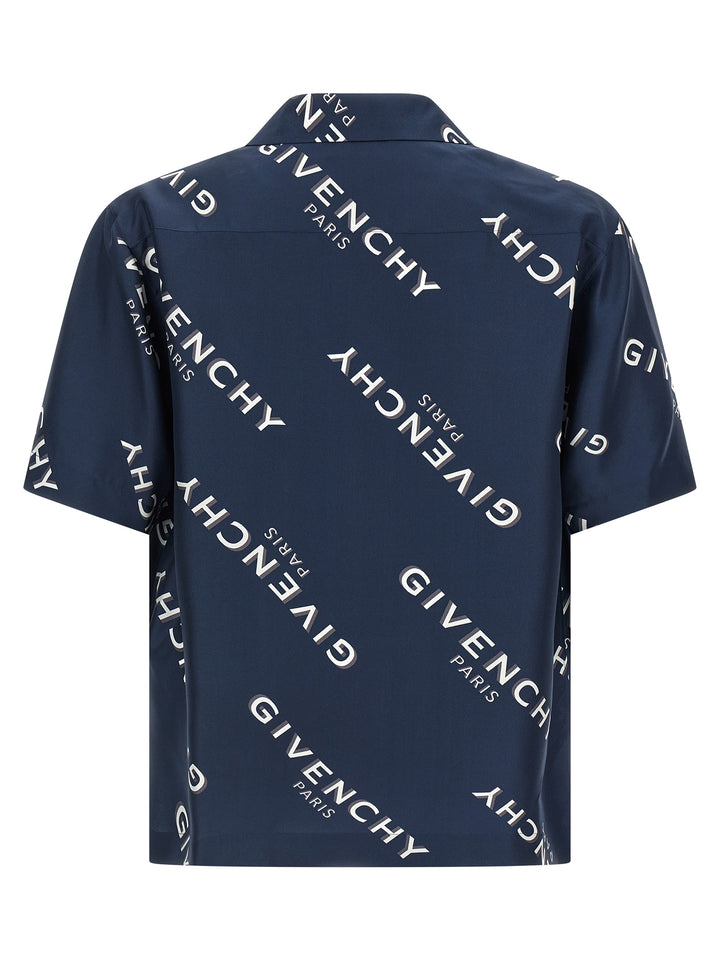 Givenchy Givenchy Shadow Shirt and Blouse - Blue | 45af6d99817a709b53bd8b375c89592613c98bcf