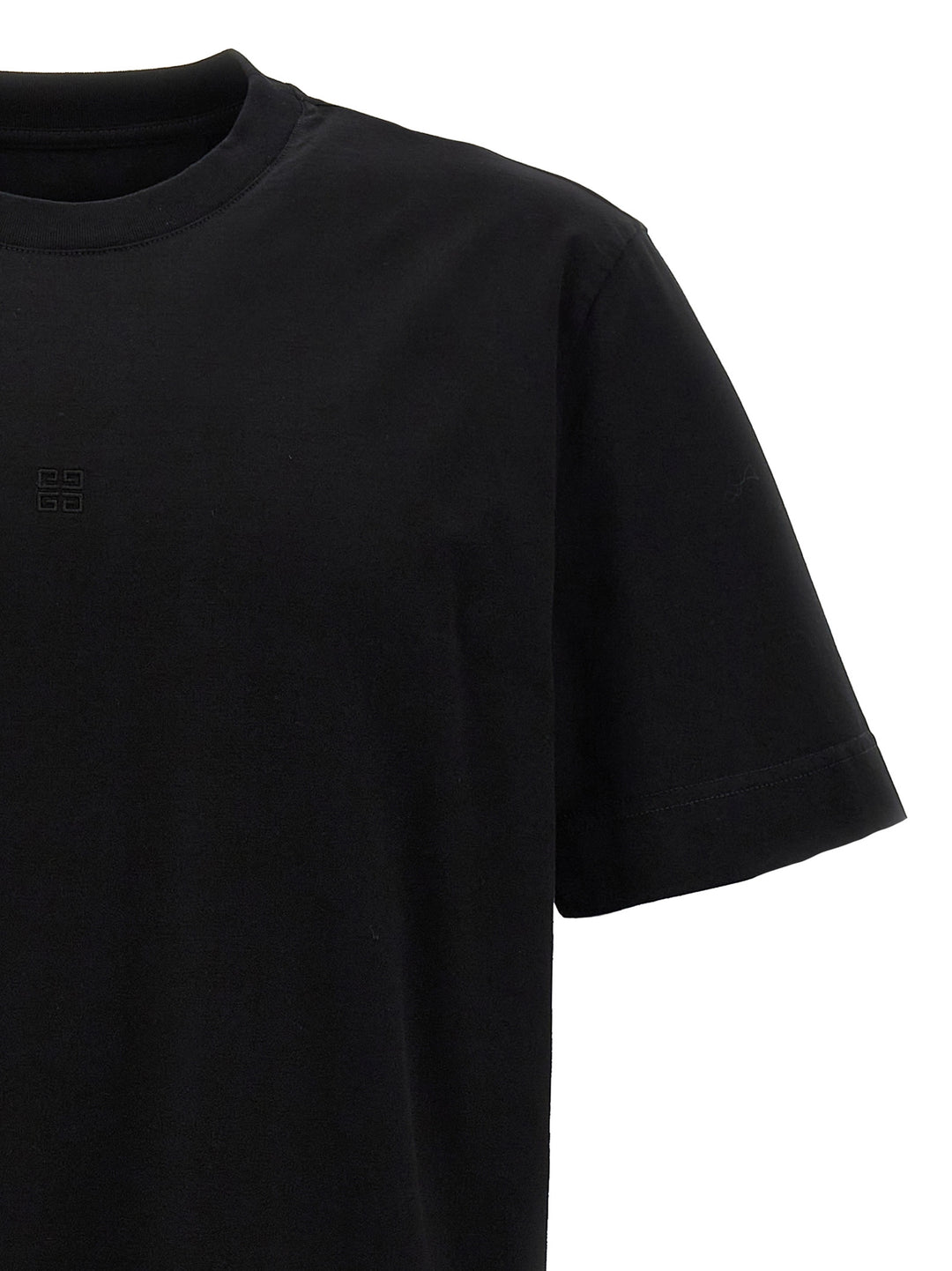 Embroidery T-Shirt Black