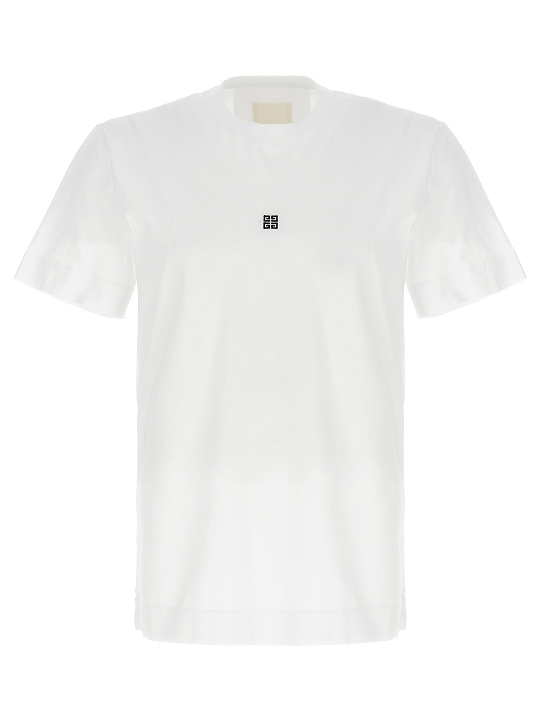 Givenchy Embroidered Logo T-shirt - White/Black | 96937c2a8815dcad7a33c8536455d4b7c3e7970a