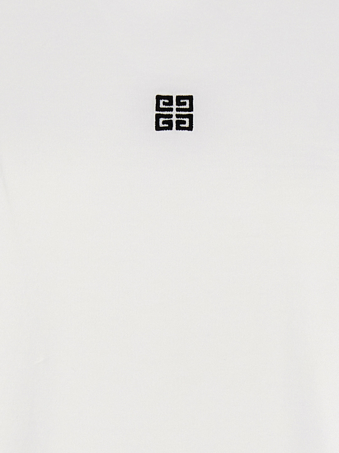Givenchy Embroidered Logo T-shirt - White/Black | bed44a5df8d5a93731e6644be1fb7b1a24d1441d