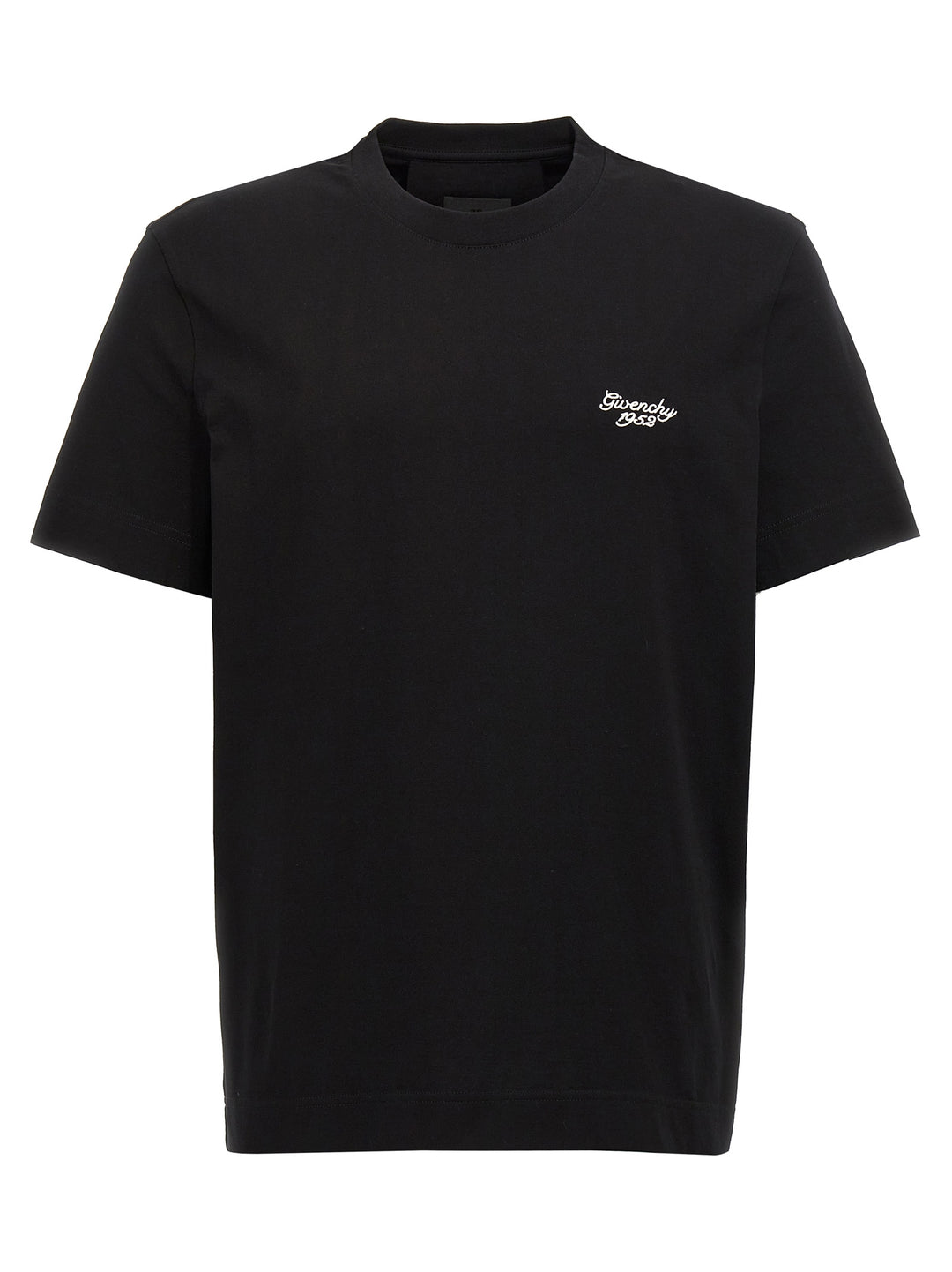 Logo Embroidery T-Shirt Black