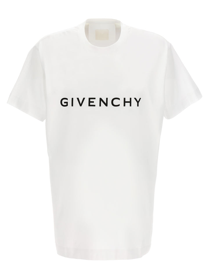 Logo Print T-Shirt White/Black