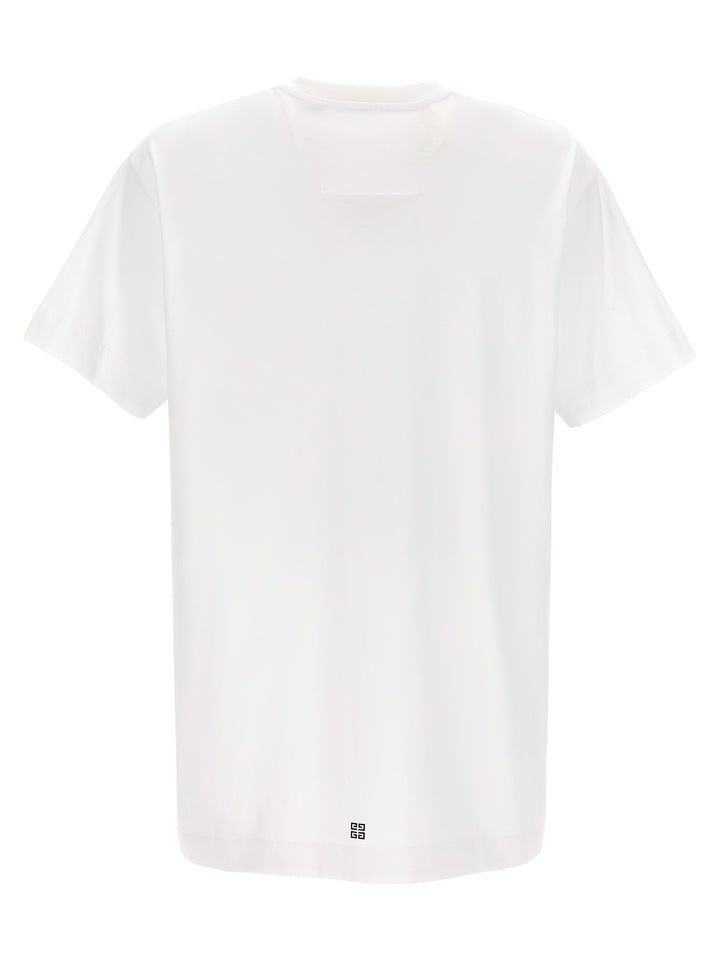 Logo Print T-Shirt White/Black