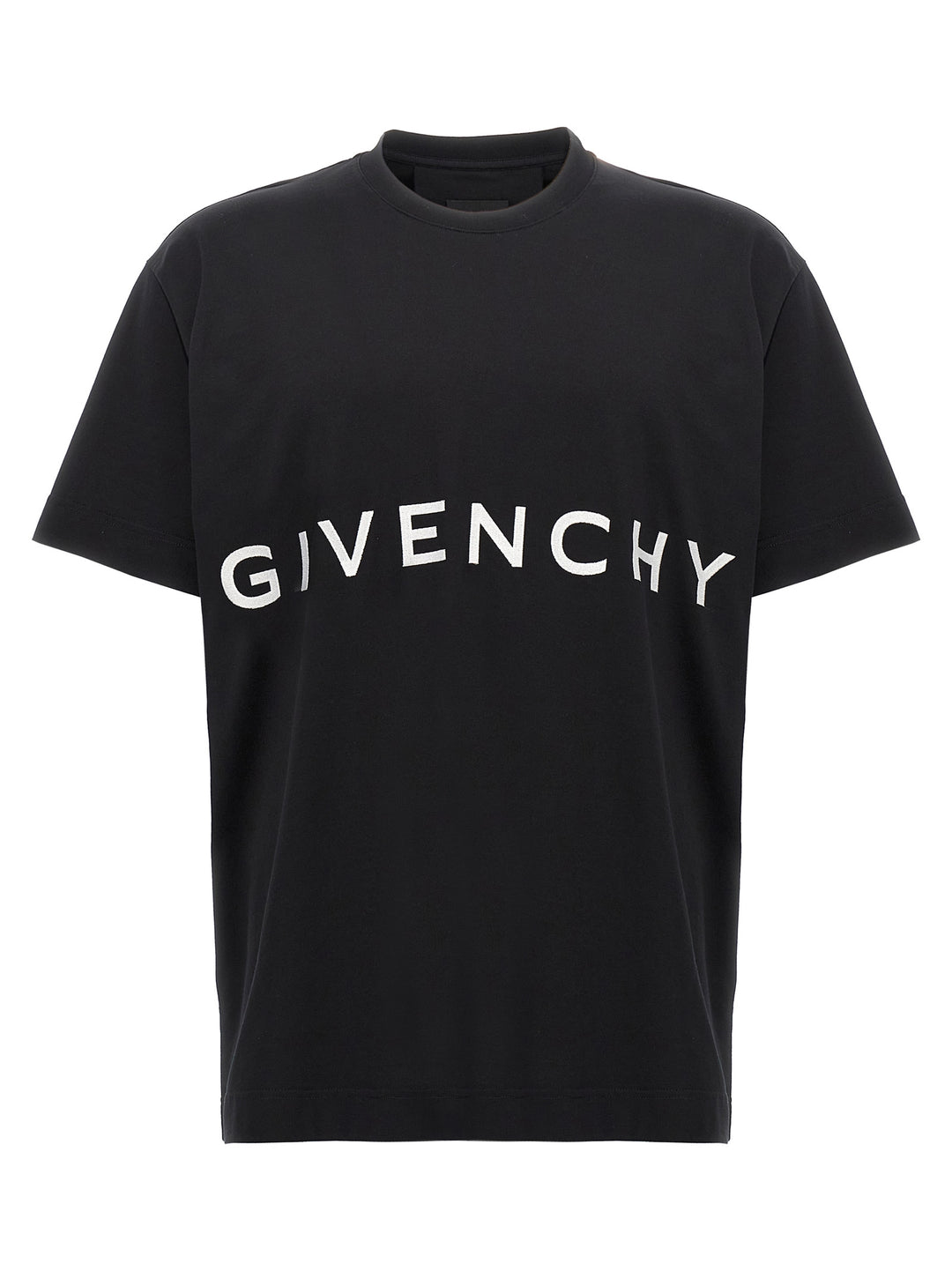 Logo Embroidery T-Shirt White/Black