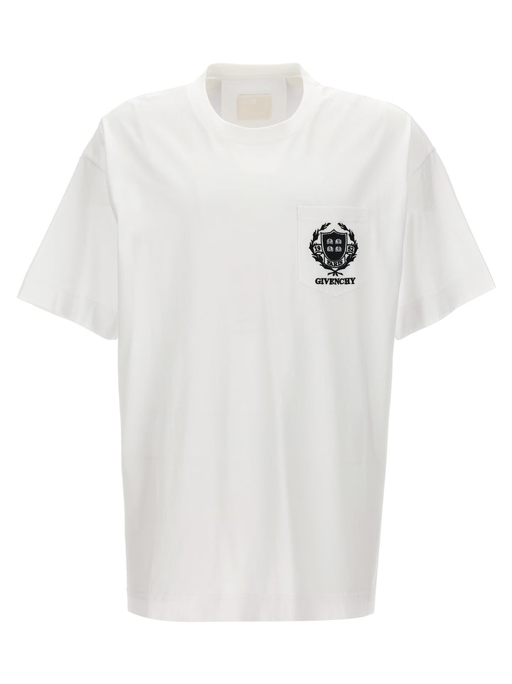 Logo Embroidery T-Shirt White