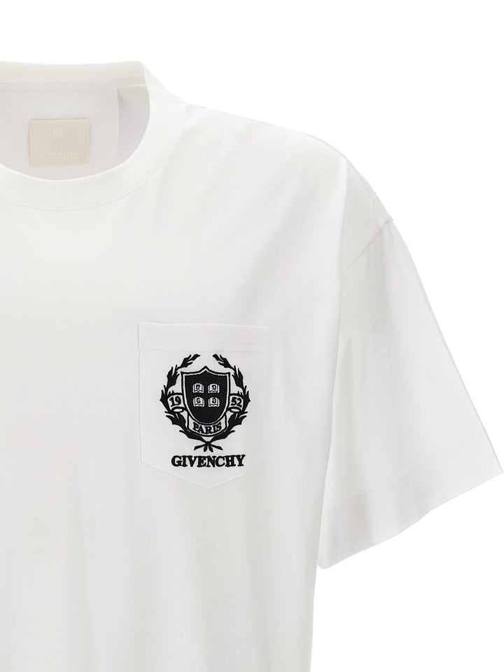 Logo Embroidery T-Shirt White