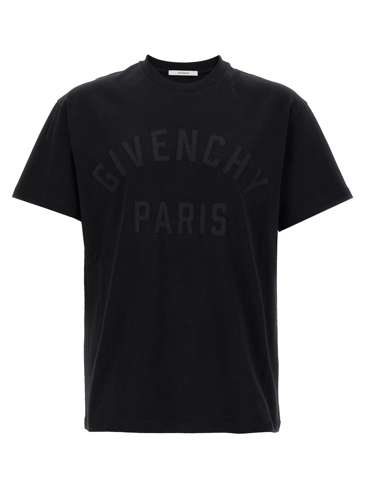 Givenchy Givenchy Paris T-shirt - Black | ec8c4c2433ed669eb7e5fbb3e8c61e835197928e