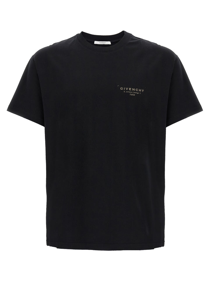 Givenchy Logo Print T-shirt - Black | 21cd050f13102921c73687a8dfca0bb4da42816e