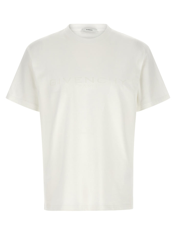 Givenchy Givenchy Paris T-shirt - White | 0e2b4cbf81e086cb5f6d8f7c4ddb459650025017