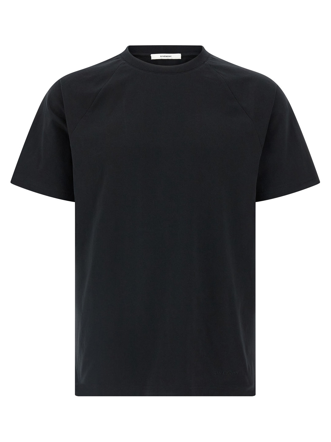 Givenchy Satin Insert T-shirt - White/Black | 42d61fa4c080e5e45e4682655a224a2ff864419b