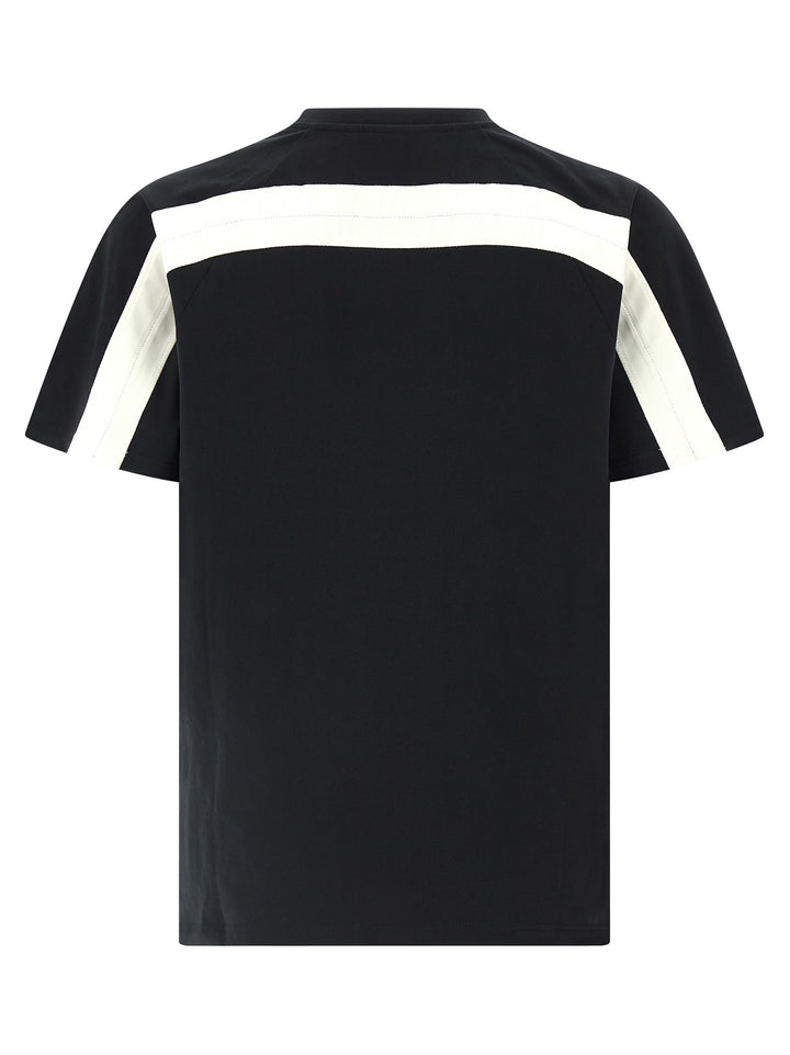 Givenchy Satin Insert T-shirt - White/Black | 7f7c2cc2b24f3e95d229cb4a59be6d558cc9b957