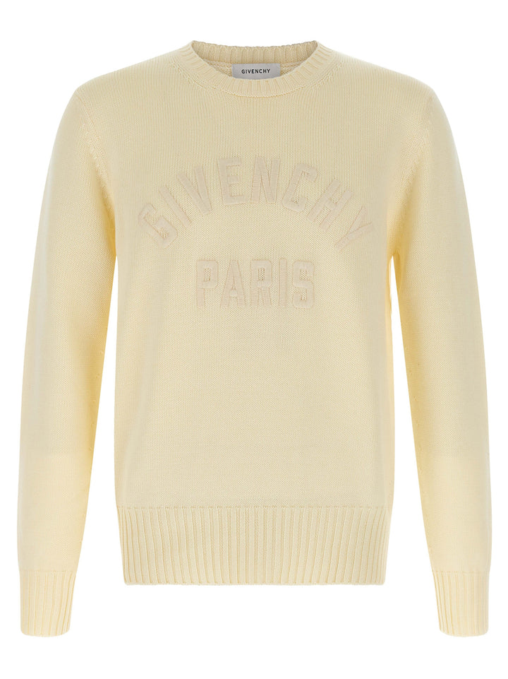 Givenchy Logo Sweater Sweaters and Cardigans - Beige | 63409b85bd67b4e46beb0ea8b1f42a9be16c3af8