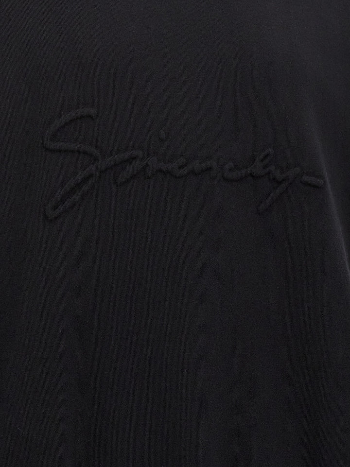 Embossed Logo Sweatshirt Black