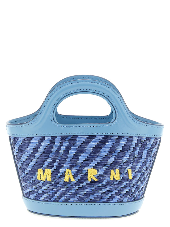Marni Tropicalia Hand Bags - Light Blue | f2cdab6030bf5fa18151c7c19ea55cfe7e3cbe90