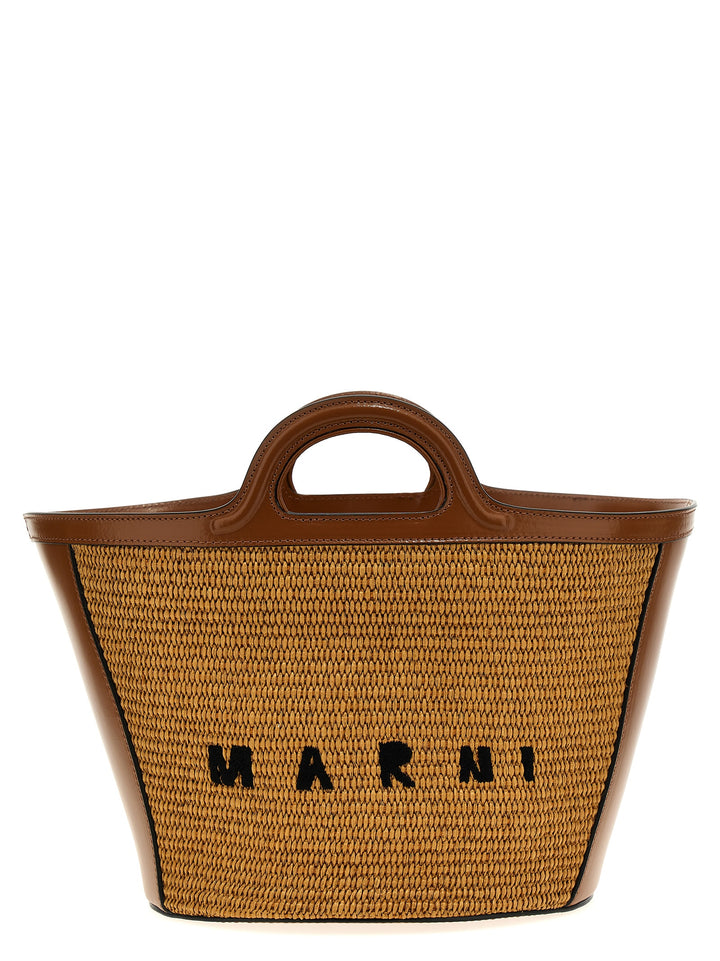 Marni Tropicalia Small Hand Bags - Brown | c05470b8353eafb2a7c1500f314716a87a40e4ec
