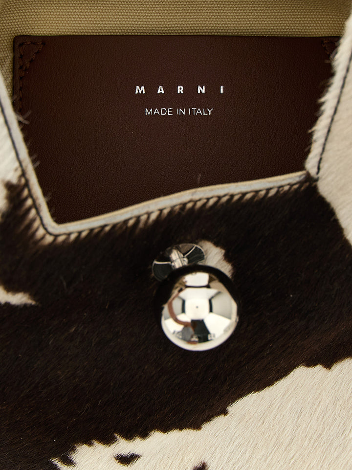 Marni Trapeze Small Hand Bags - Brown | af60c20e13baec8a62828d333f40eb38831975c4