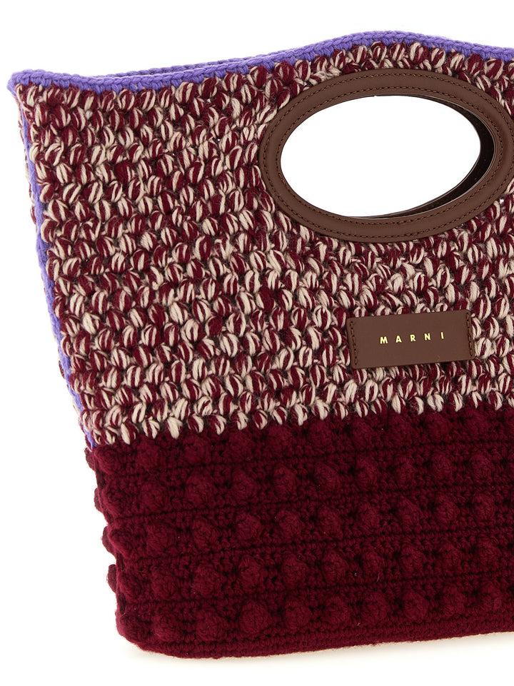 Marni Knotty Hand Bags - Bordeaux | d6674dd6a4a2db6de4c949d690cfac3bb66a37f9