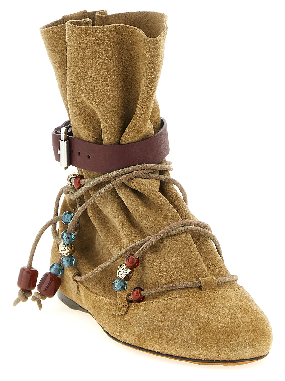 Isabel Marant Letiz Boots and Ankle Boots - Beige | 33276486f20b0161f5208e295b774703cd6f1f13