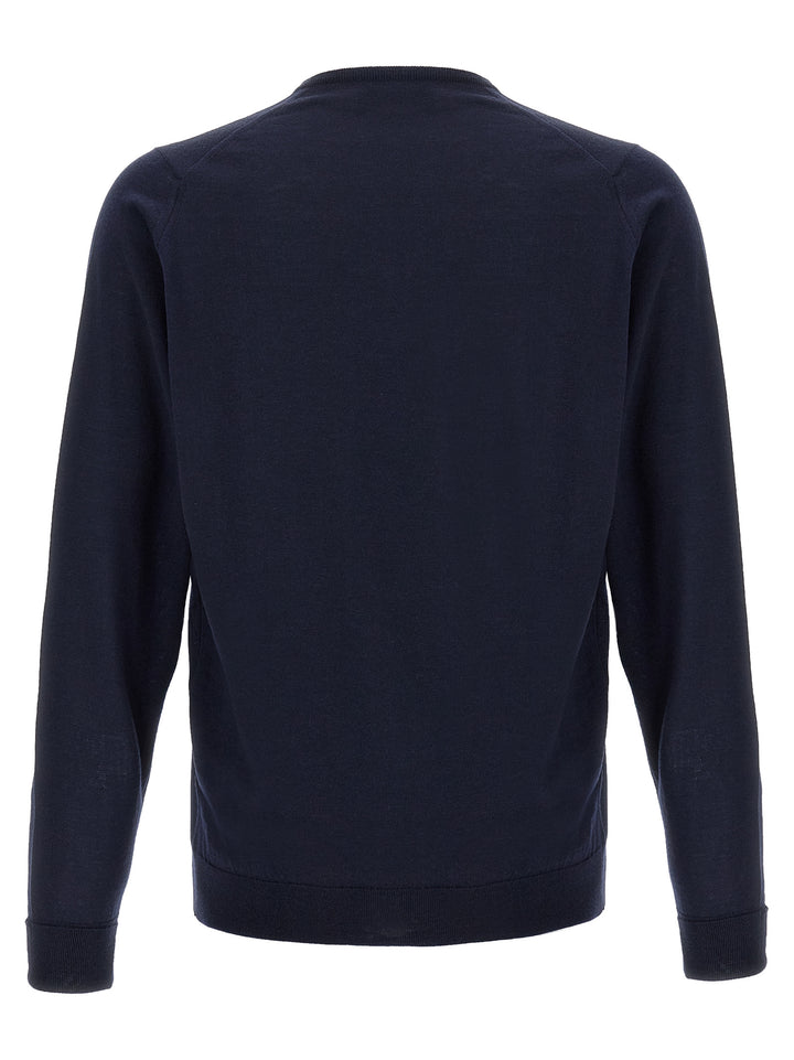 John Smedley Bobby Sweaters and Cardigans - Blue | c43e129f038a5091d482a1e962438cc189ac4365