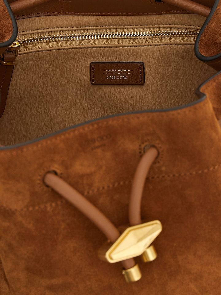 Jimmy Choo Bon Bon Bucket Hand Bags - Gold | c375b8fccf2239ef6ed33e4ef9daab573131d83b