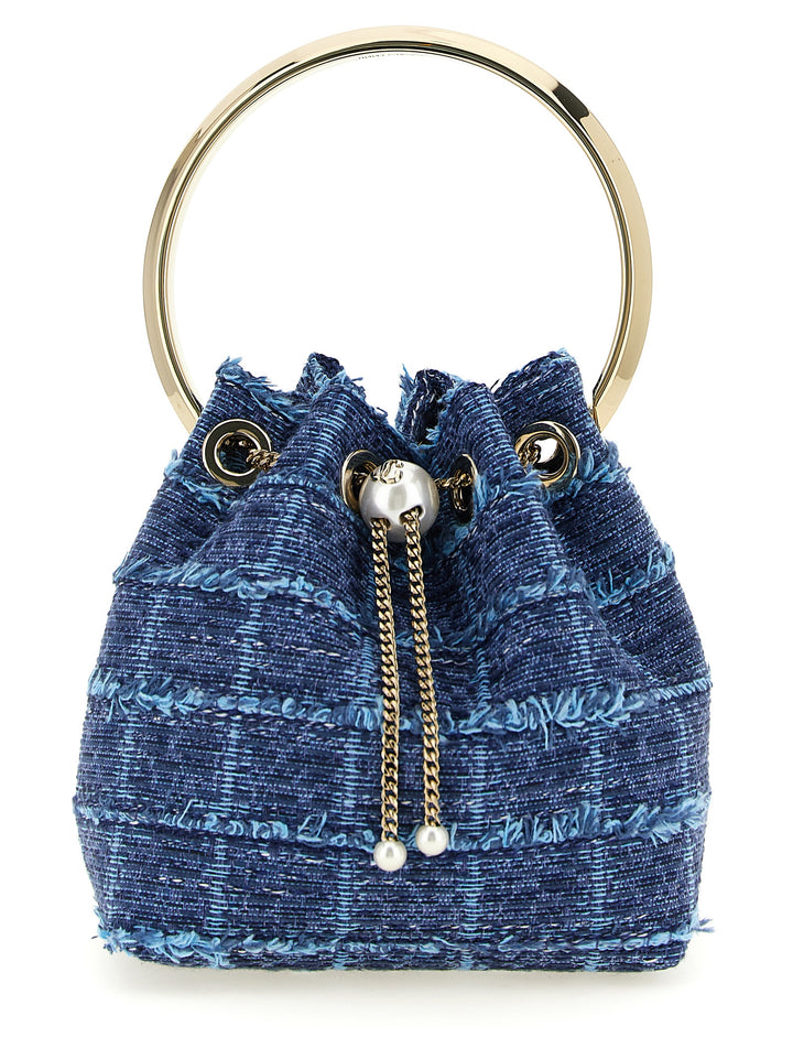 Jimmy Choo Bon Bon Hand Bags - Blue | c26bd9190297760c14c5f03005c800abd8c1eba3