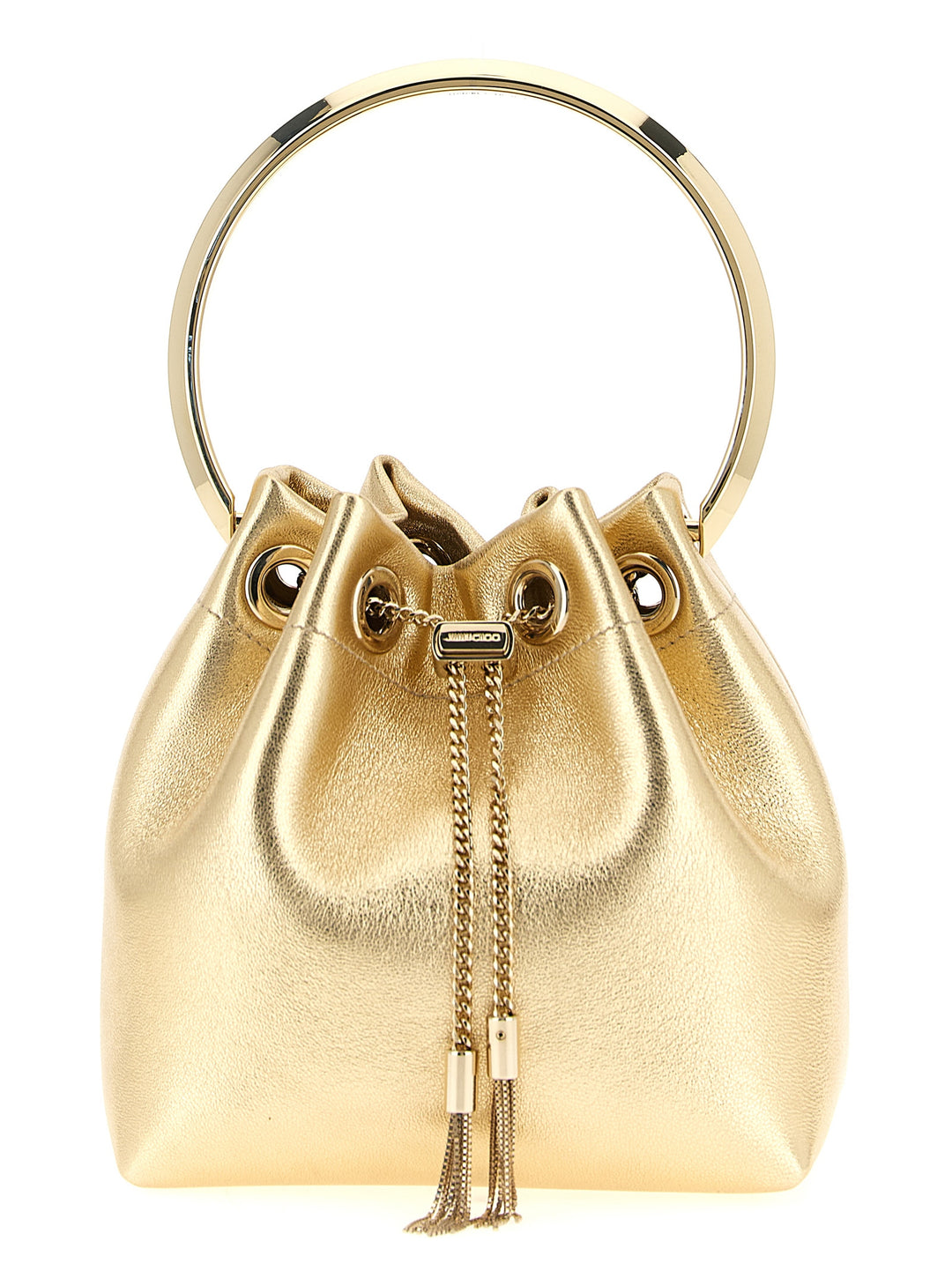 Jimmy Choo Bon Bon Hand Bags - Gold | 011369c8696b46632bc21f3736c490246c207f03