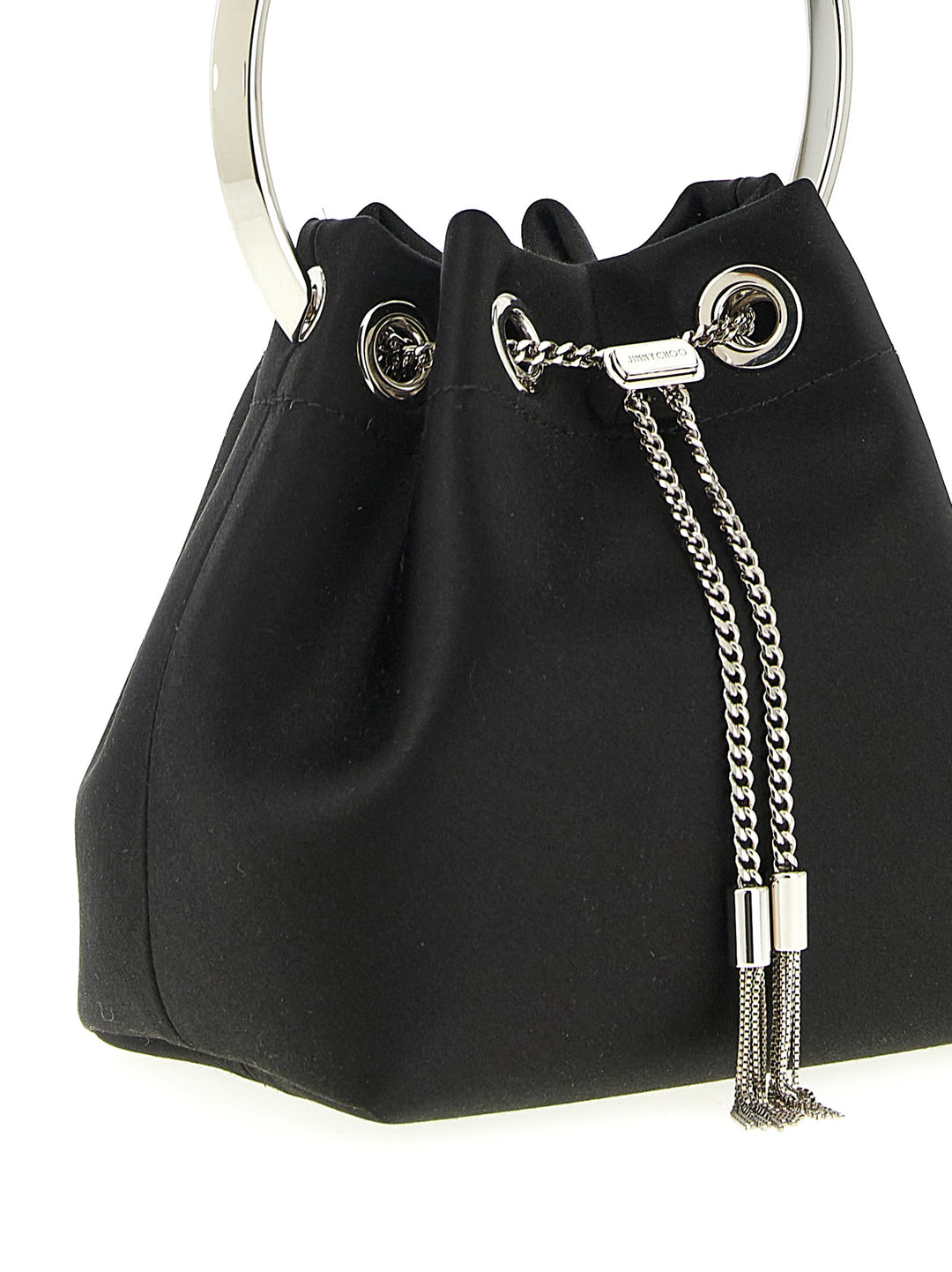 Jimmy Choo Bon Bon Hand Bags - Black | d39f4b5a362ebf50db52c5bbf35a7d30e96aa479