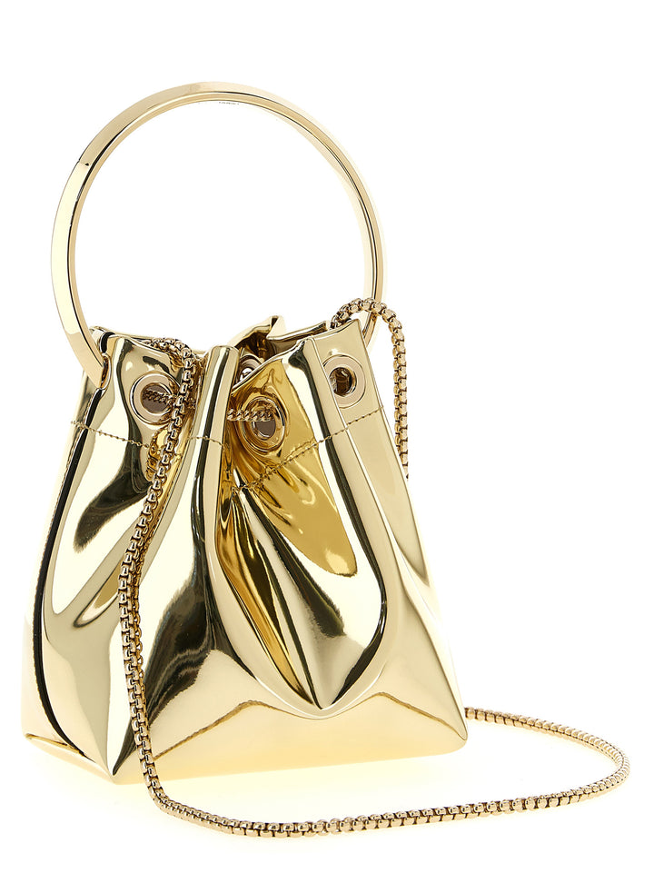 Jimmy Choo Bon Bon Hand Bags - Gold | c6083ed7f59d16b2d733d06b79ce1bd9221179cc