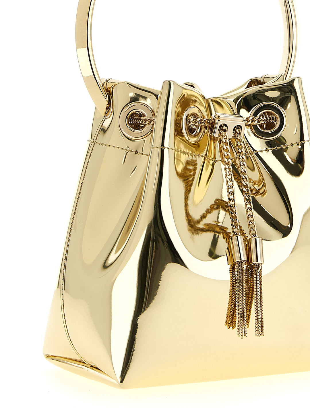 Jimmy Choo Bon Bon Hand Bags - Gold | 1d07fb27dc03fbf3354fc4b05327158e5026068c