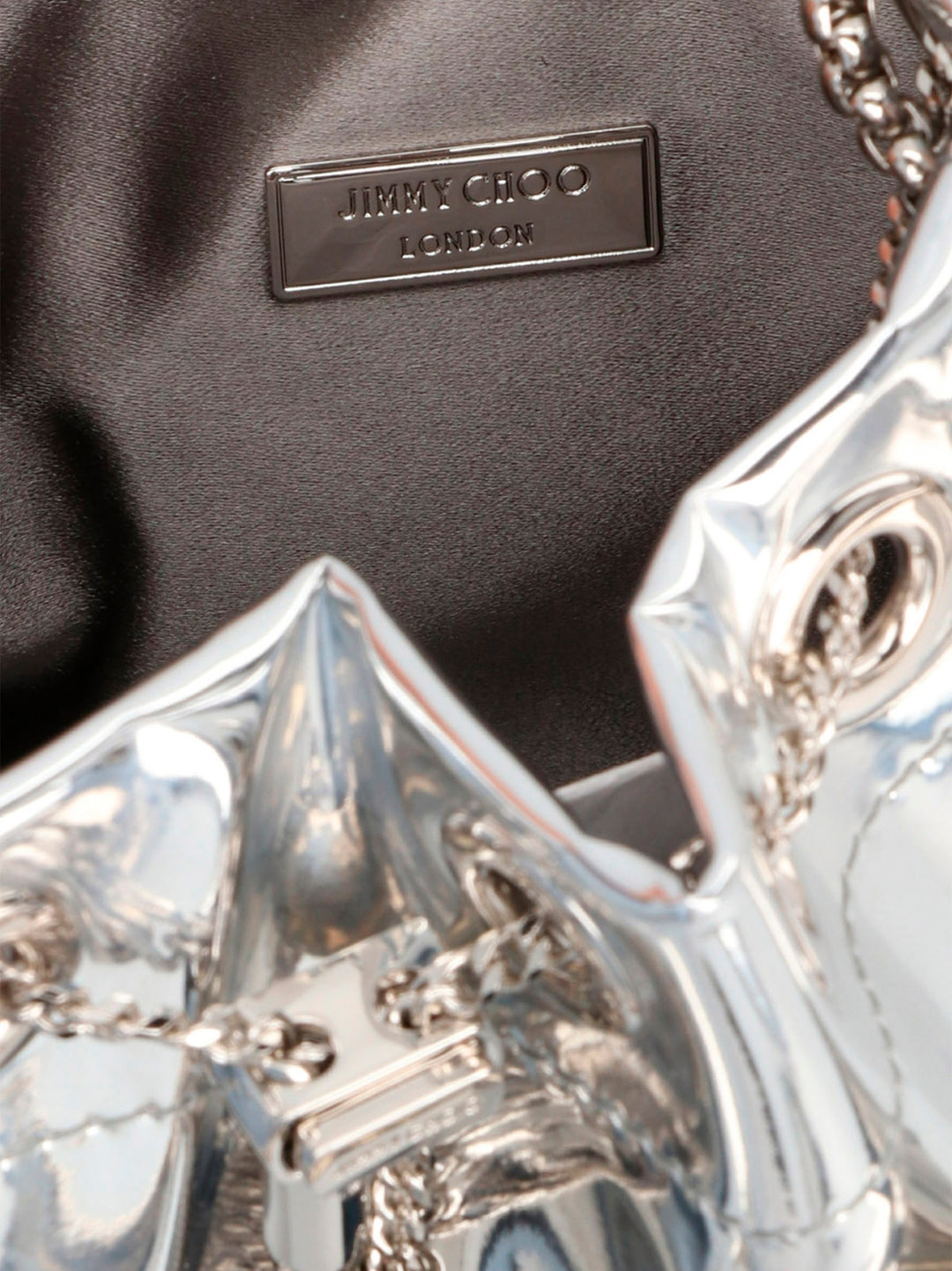 Jimmy Choo Bon Bon Hand Bags - Silver | 3eeb85178e24cd0b0e1ba443dd48ab5c190106b3