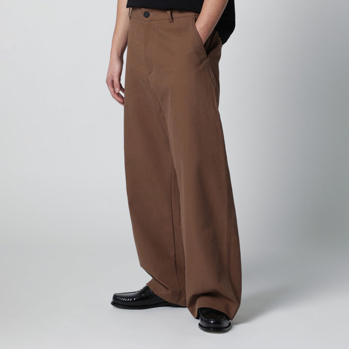 Studio Nicholson Pants - Brown | efb680a90be28f62e5e5266bdabcf7d440748ffa