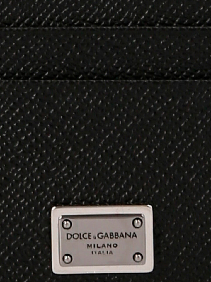 Dolce & Gabbana Logo Tag Card Holder Wallets and Card Holders - Black | 5418e562c9a947a413afea9aca81a5cedb491678