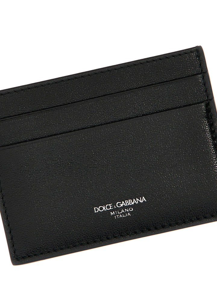 Logo Card Holder Wallets, Card Holders Black