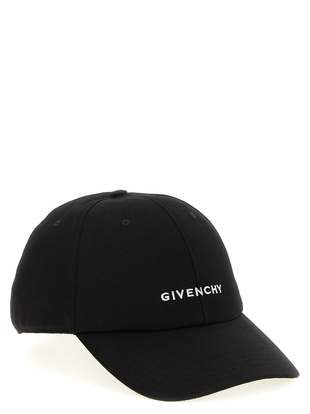 Givenchy Logo Embroidery Cap Hats - Black | 3eb275ede930d398a198e2ccc8013349663eceda