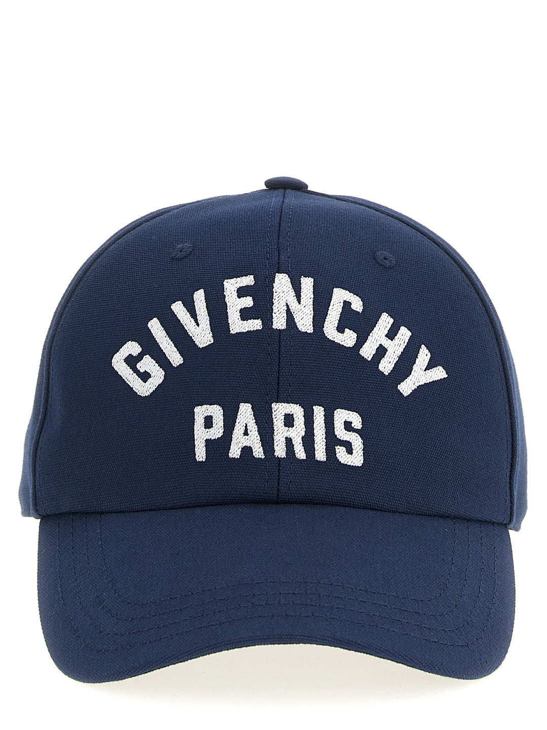 Givenchy Logo Embroidery Cap Hats - Blue | 53d5a3dcd8a3d03095d9a94d4065c3a81b9df9d0