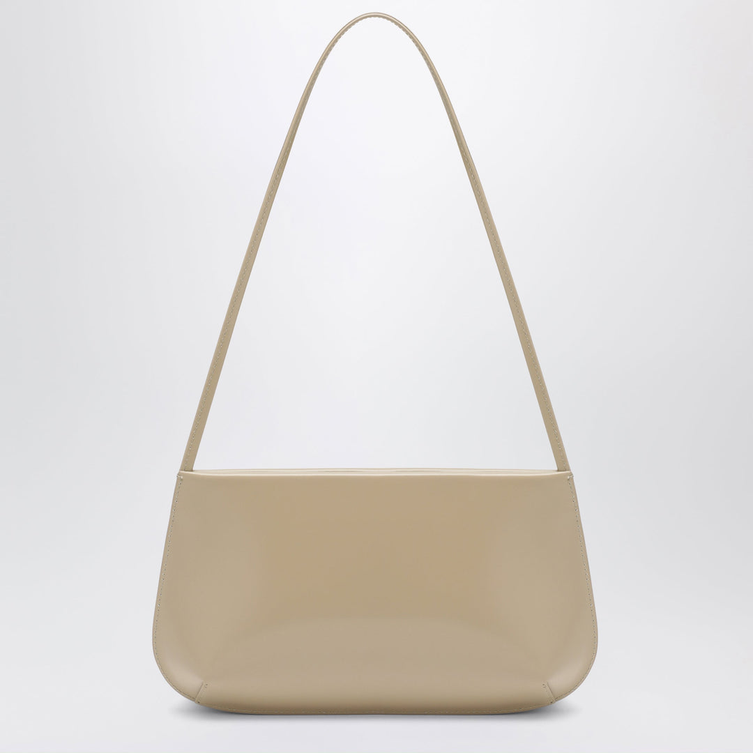 Fane Light Beige Bra Bag In Brushed Leather