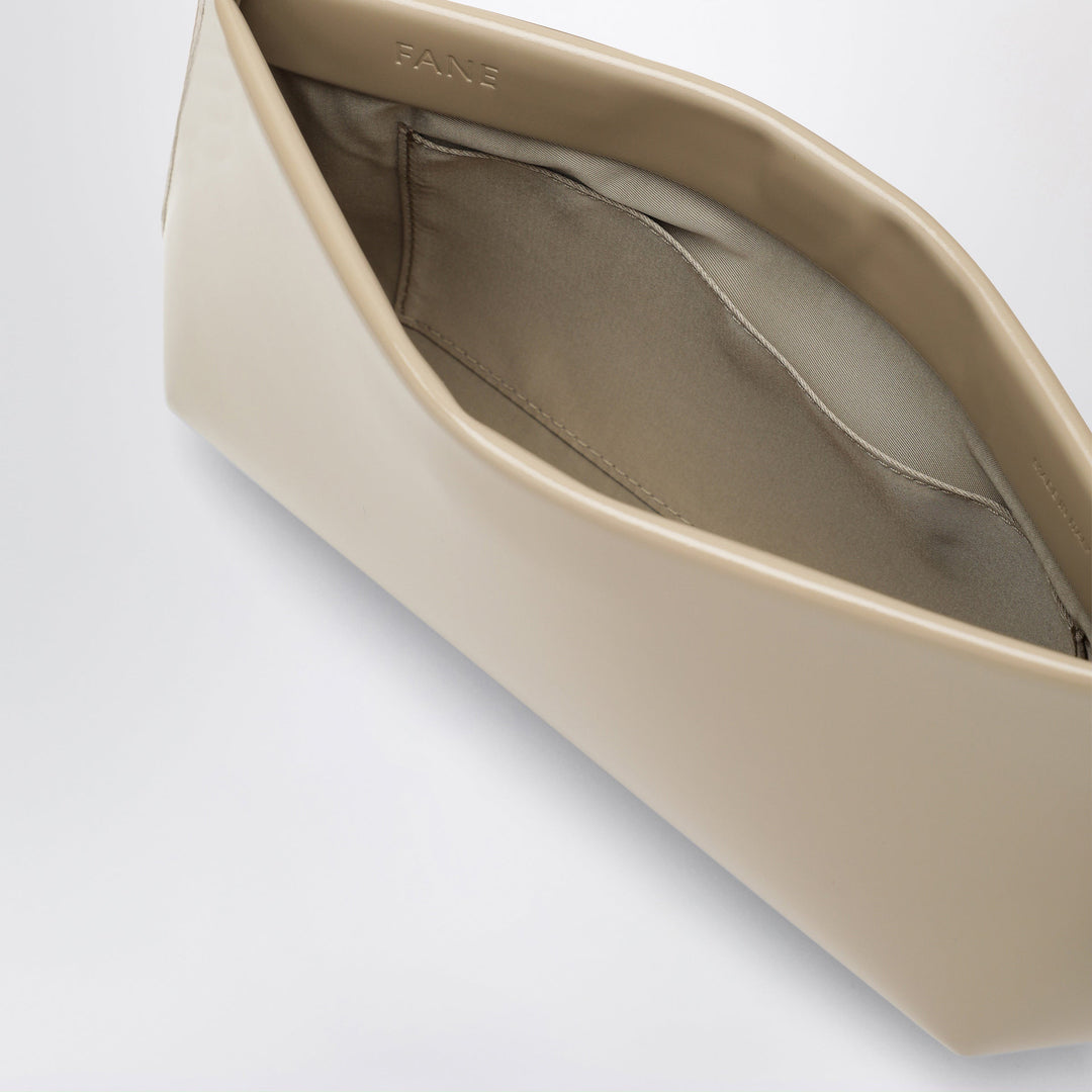 Fane Light Beige Bra Bag In Brushed Leather