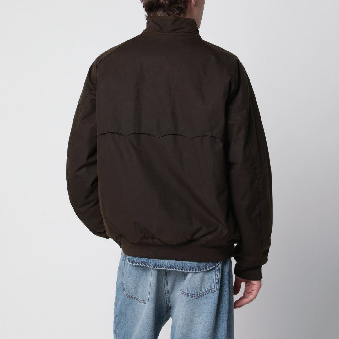 Baracuta Deep Moss Green G9 Jacket In Waxed Cotton