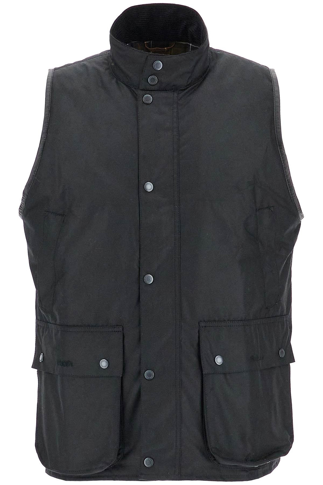 Gilet In Cotone Cerato