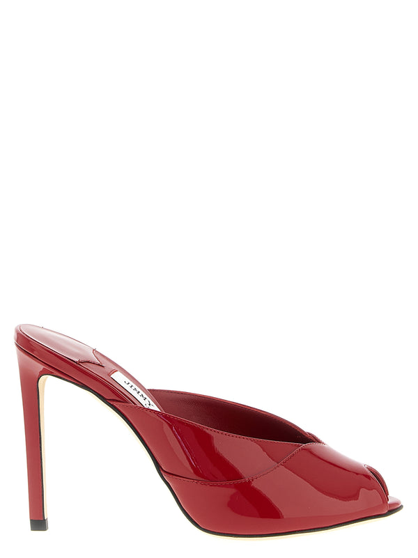 Brigitte Sandals Red