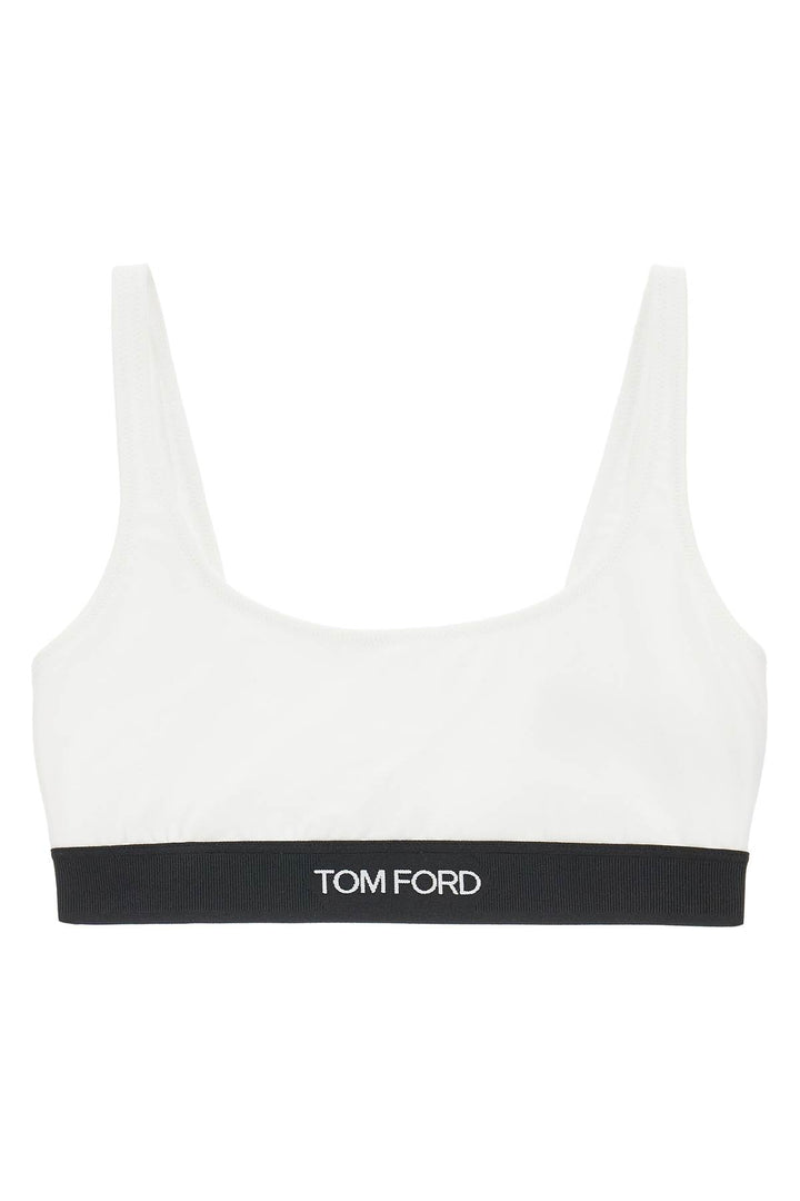 Bralette With Logo Band