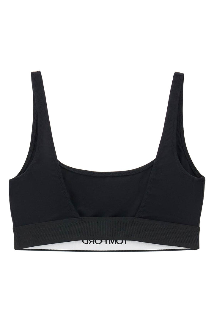 Bralette With Logo Band