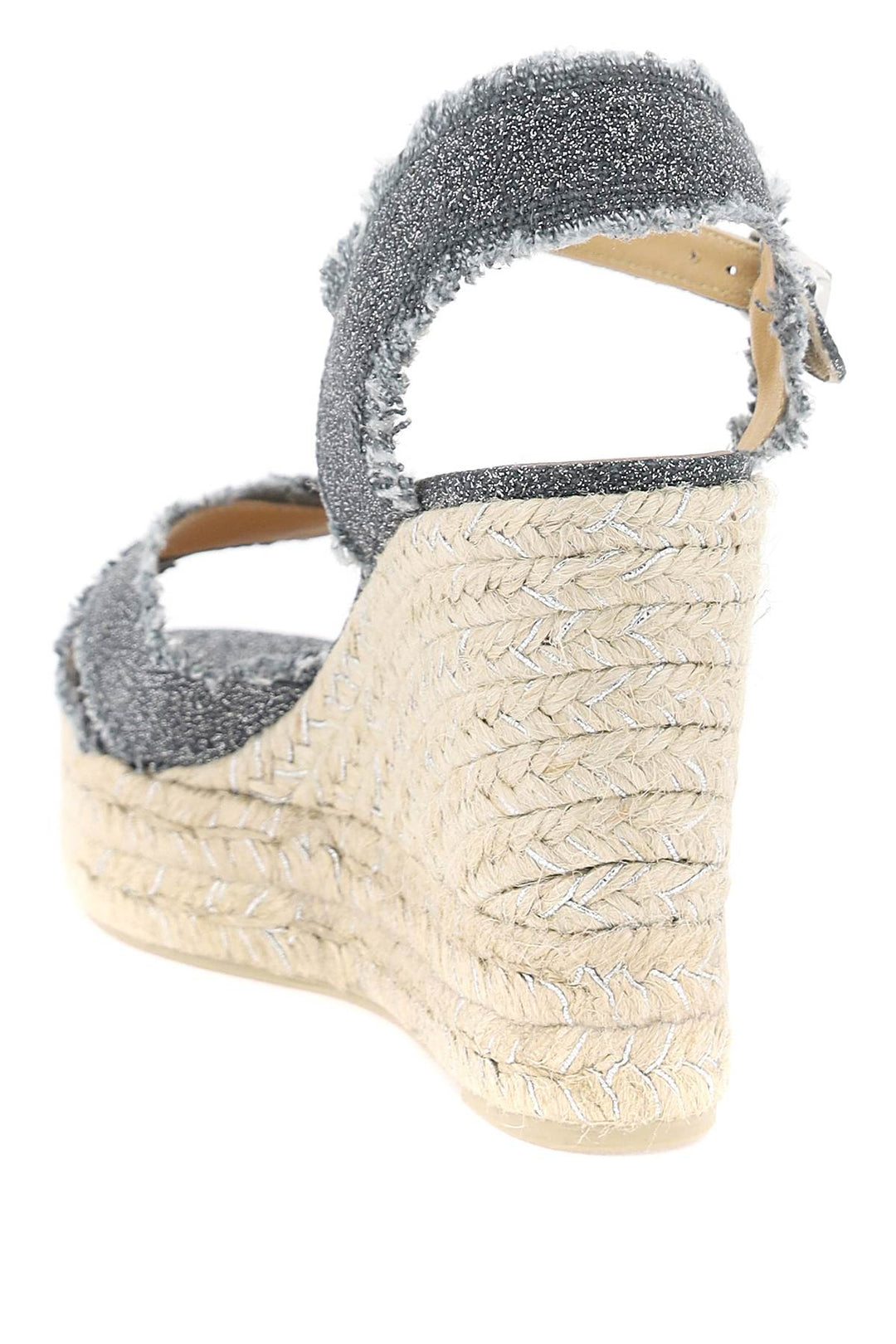 Lurex Bromelia Wedge Sandals