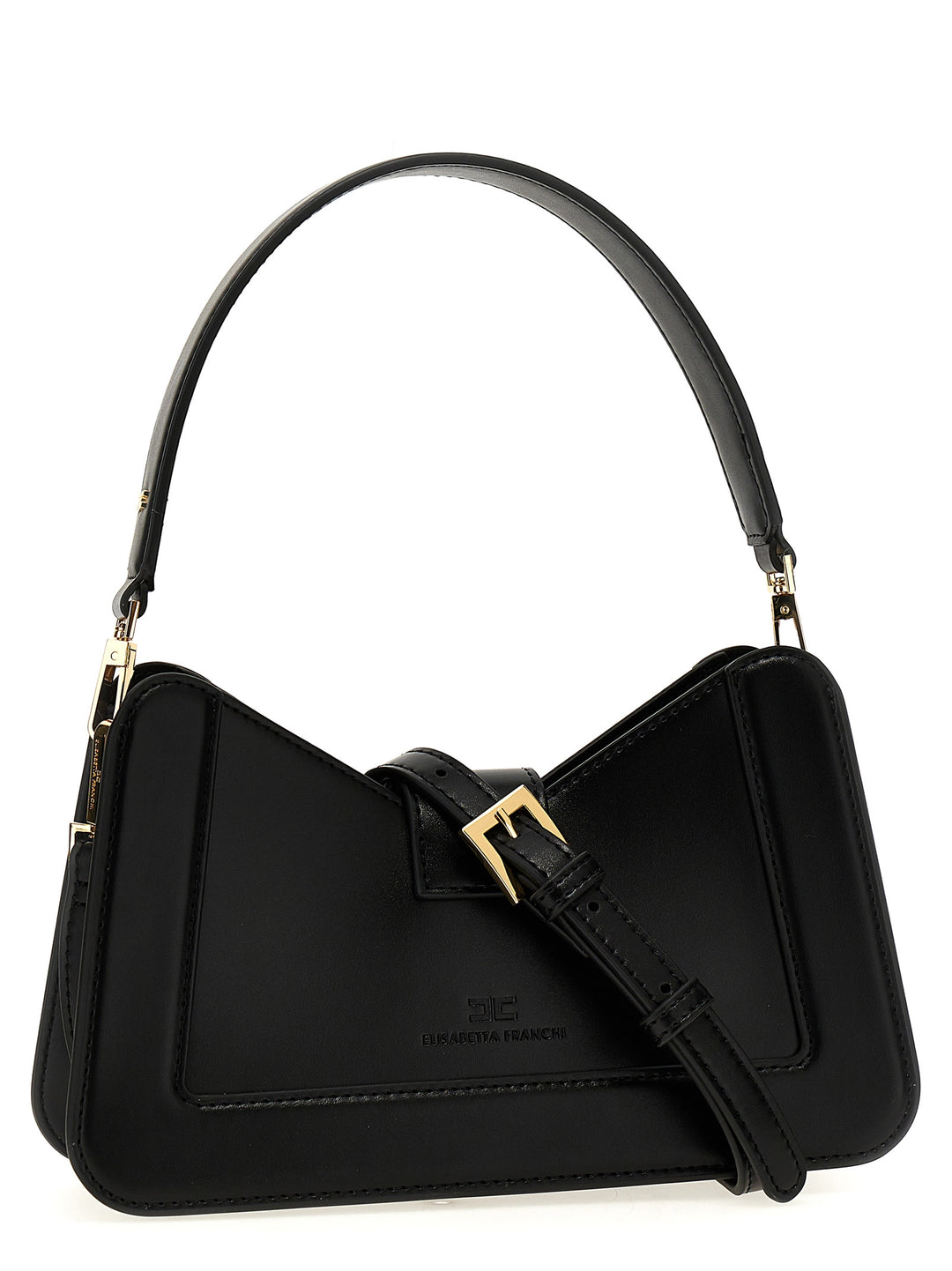 Logo Shoulder Bag Shoulder Bags Black