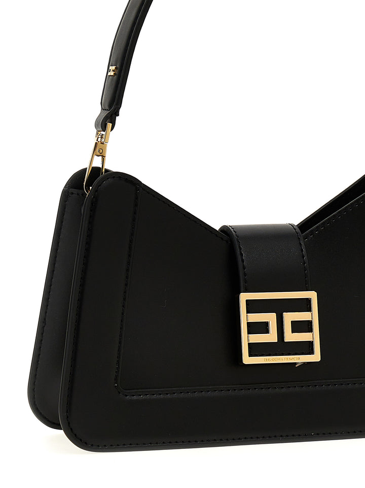 Logo Shoulder Bag Shoulder Bags Black