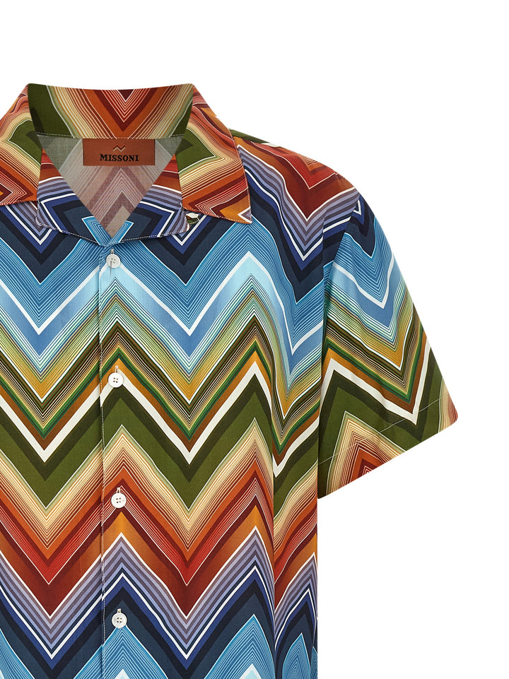 Missoni Macro Zigzag Shirt Shirt and Blouse - Multicolor | 3ba0c406bbaf43108866cdc54cc25e23965b6f3f